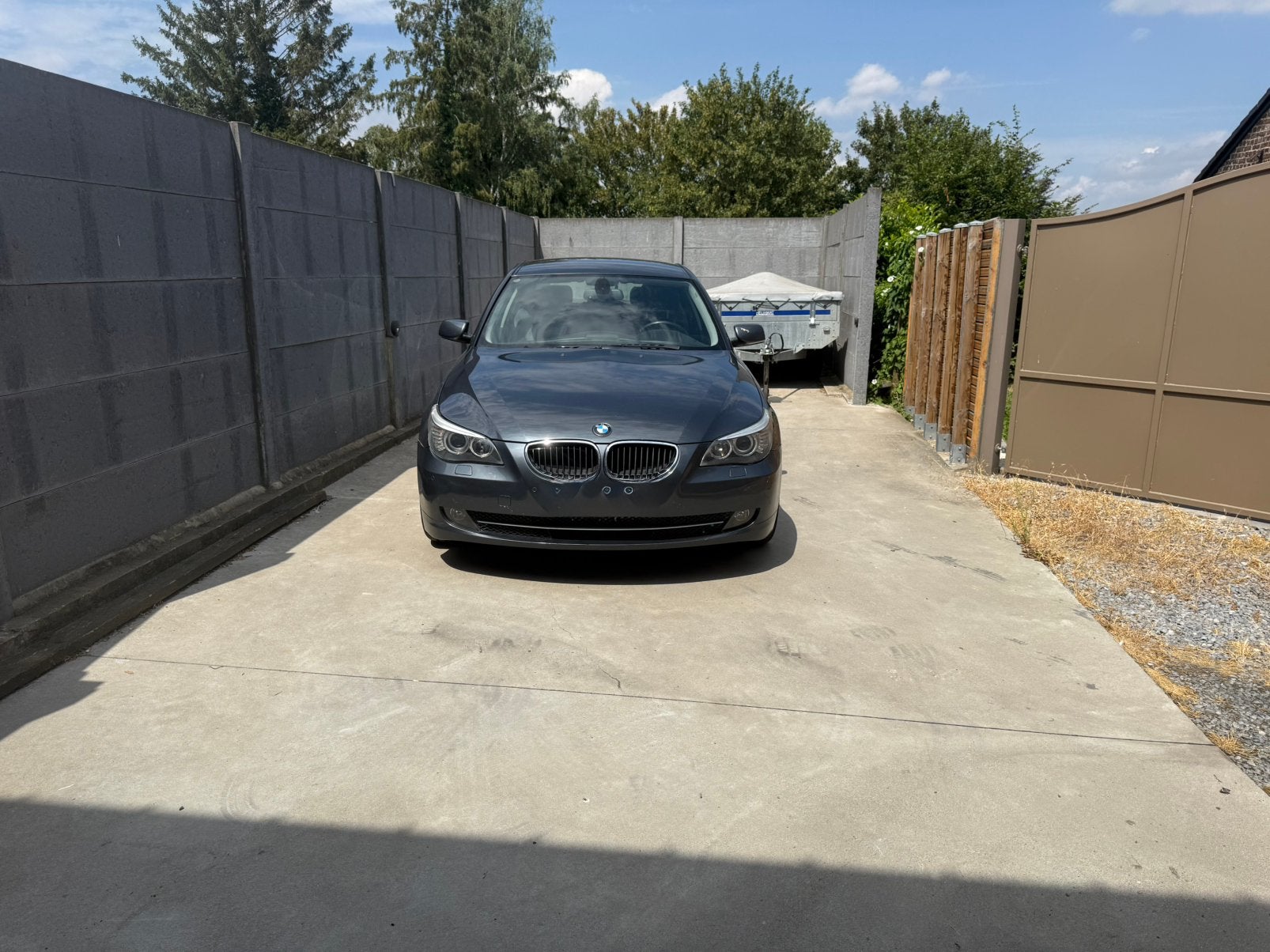 Bmw 520d, Cuir, 4 portes, Boîte manuelle, Noir