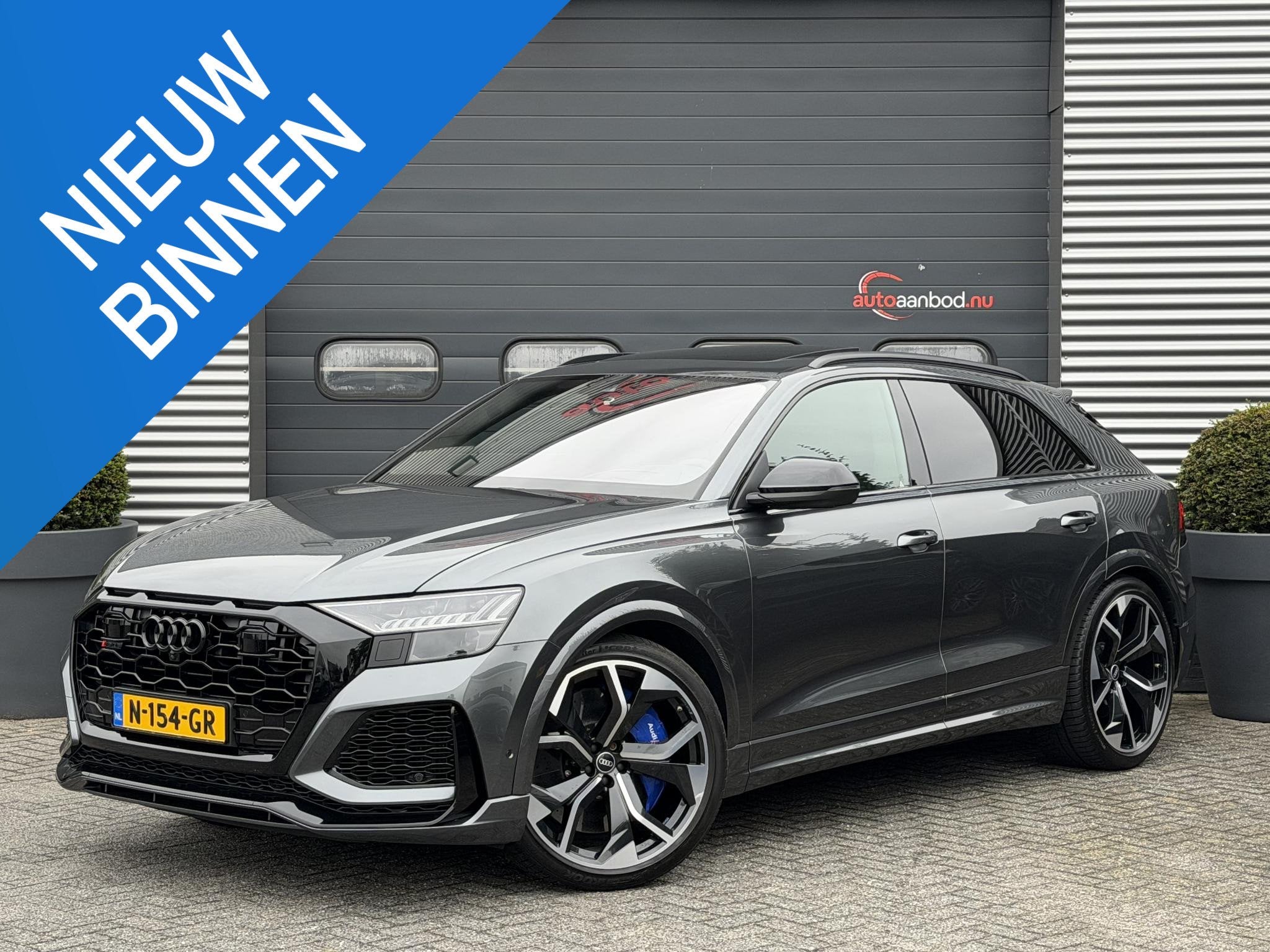 Audi RS Q8 4.0 TFSI RS Q8 quattro (automatique), Autos, Argent ou Gris, 3996 cm³, Euro 6, Entreprise