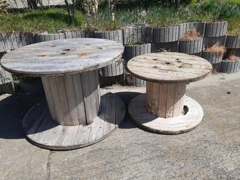 Haspels in hout, Ophalen, Hout