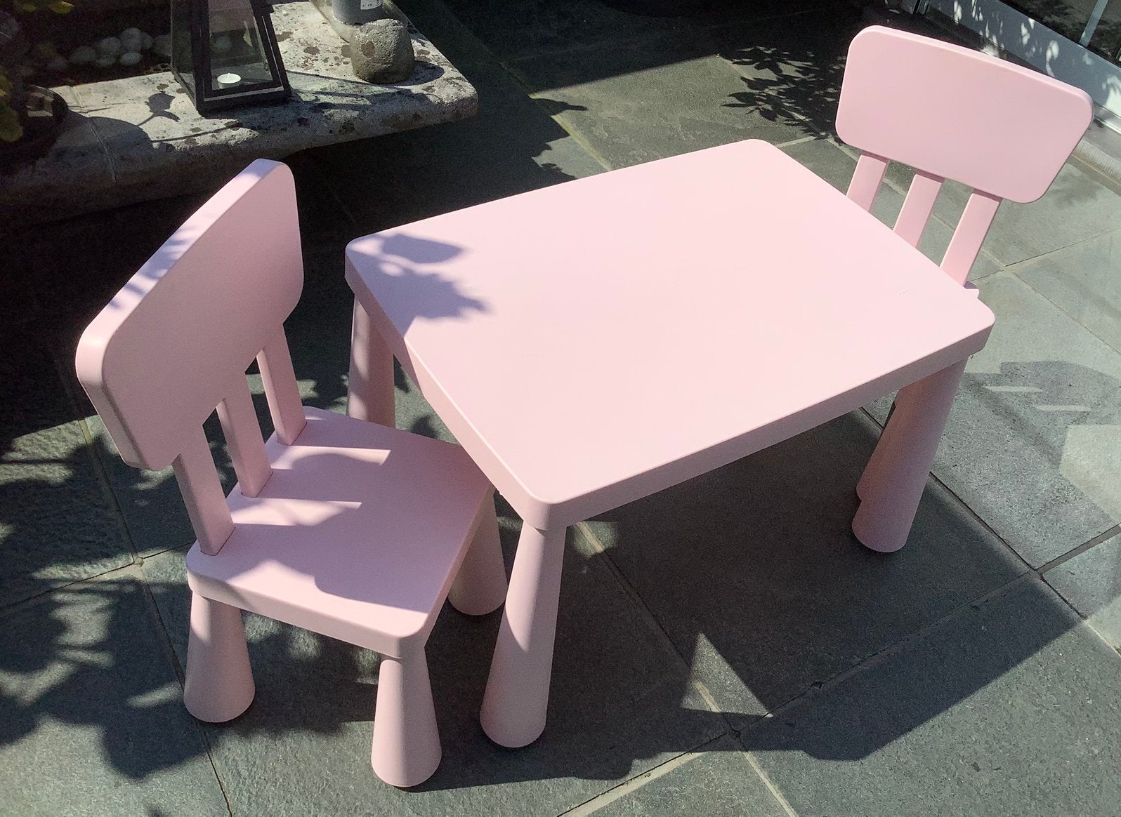 Mammut tafeltje en stoeltjes, Kinderen en Baby's, Kinderkamer | Tafels en Stoelen, Ophalen, Zo goed als nieuw, Tafel(s) en Stoel(en)