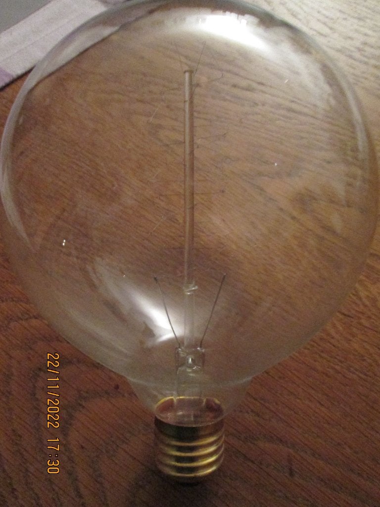 Ampoule globe à incandescence., Neuf, 30 à 60 watts, Enlèvement, E27 (grand)