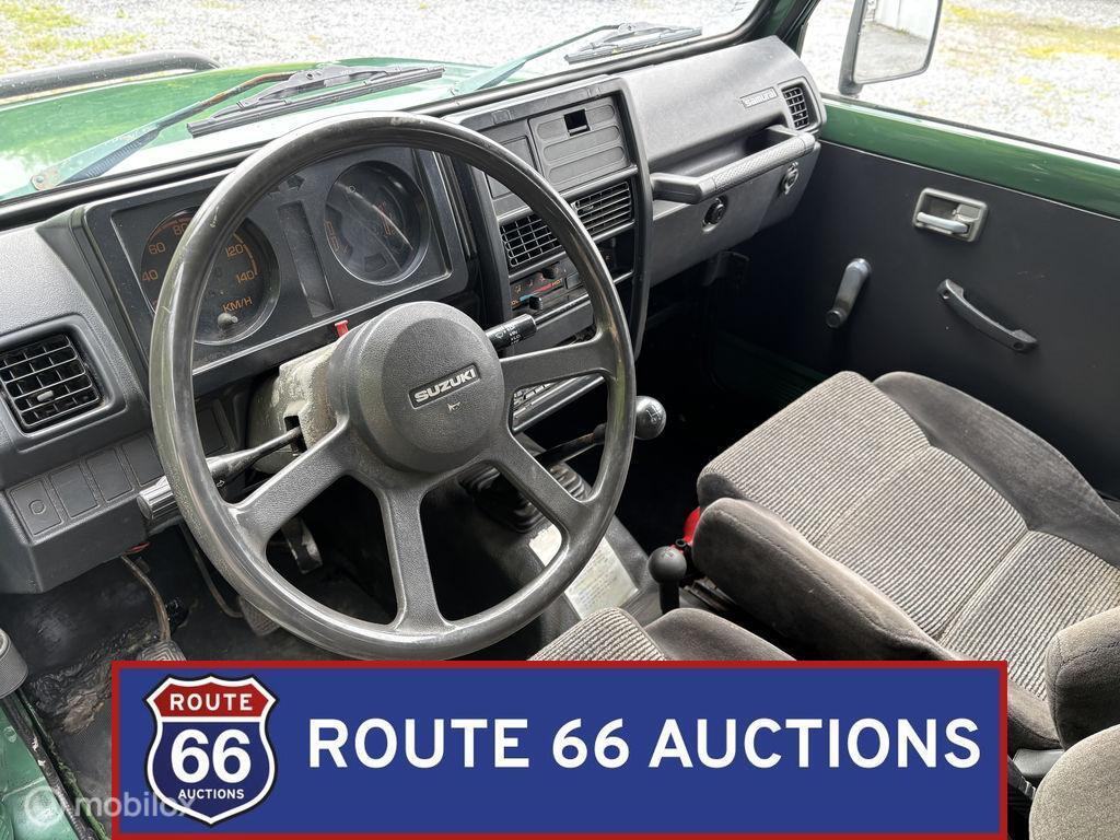 Suzuki Samurai | 1991 | Route 66 Auctions, Zwart, Bedrijf, Handgeschakeld, Overige carrosserie
