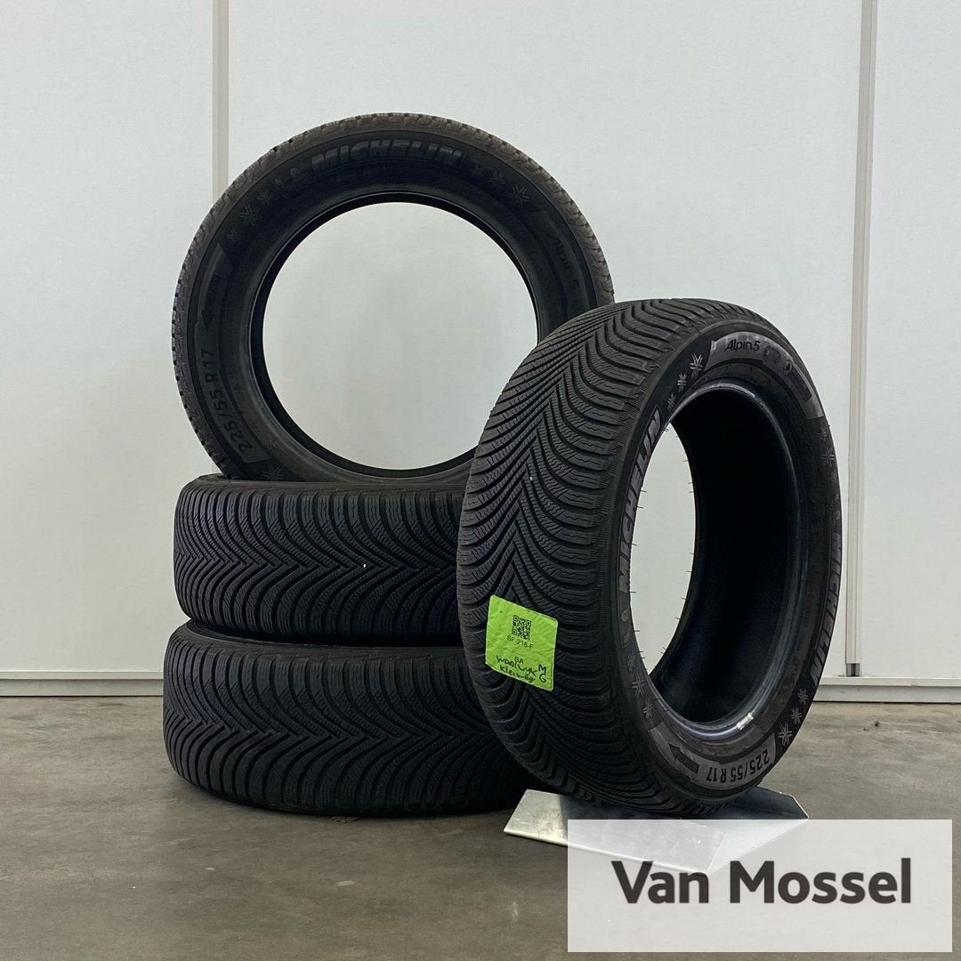 Michelin Alpin 5 225/55/R17 97H, Autos : Pièces & Accessoires, Pneus hiver, Véhicule de tourisme, -, Utilisé