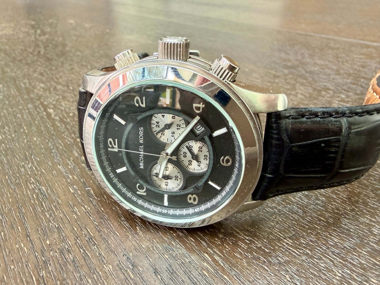Michael Kors MK 8058, Staal, Polshorloge, Ophalen, Overige merken