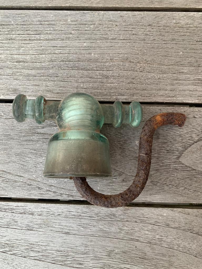 Vintage glasisolator, Antiek en Kunst, Ophalen