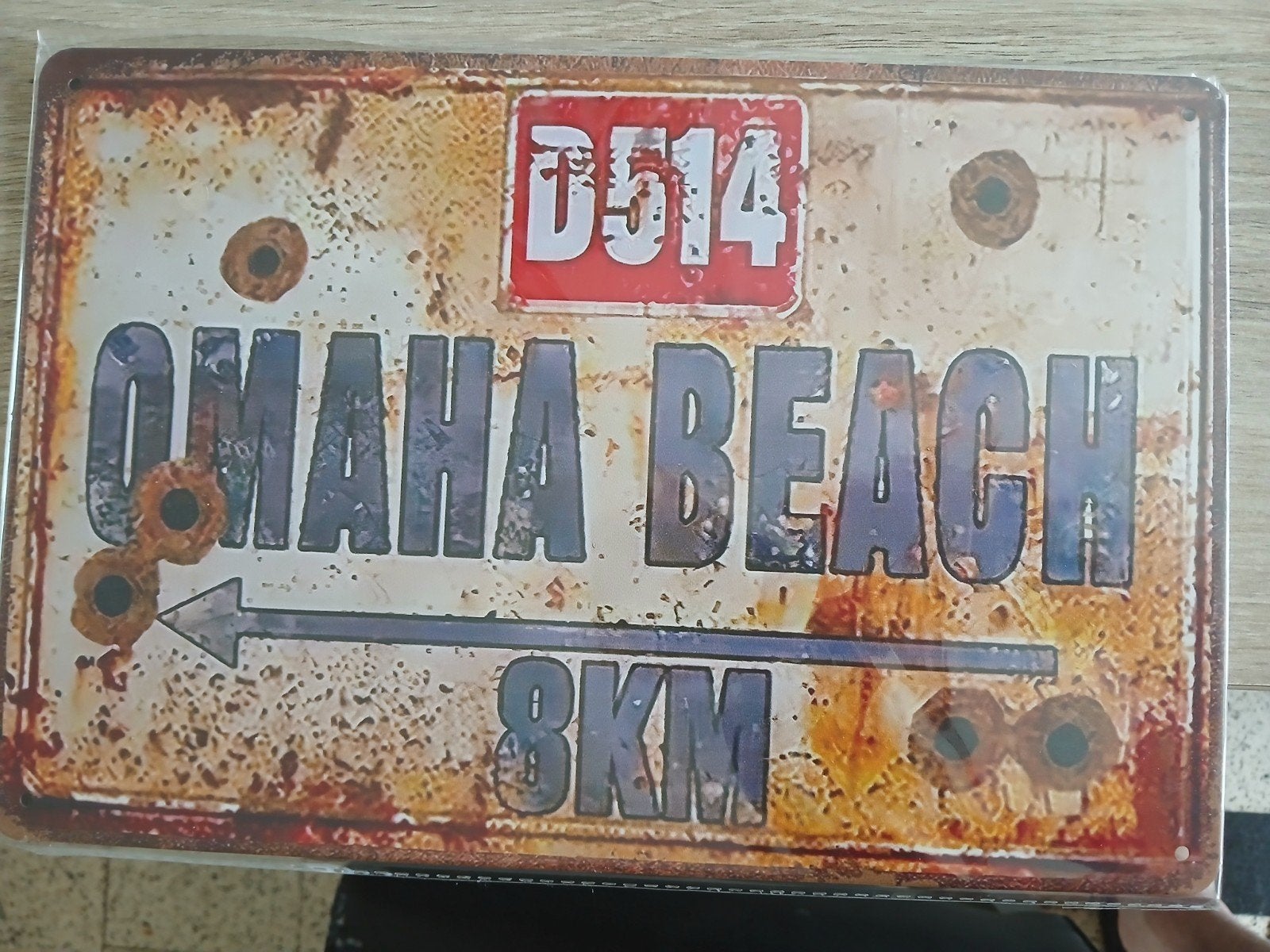 OMAHA BEACH 20 OP 30 CM, Ophalen of Verzenden