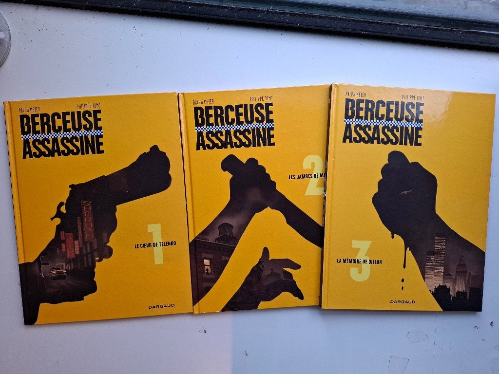 BERCEUSE ASSASSINE TOMES 1 à 3 SERIE COMPLETE MEYER REED, Série complète ou Série, Enlèvement ou Envoi, Comme neuf