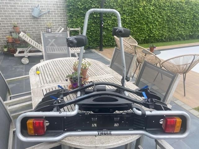fietsrek voor trekhaak, Auto diversen, Fietsendragers, Ophalen, 2 fietsen, Gebruikt, Trekhaakdrager