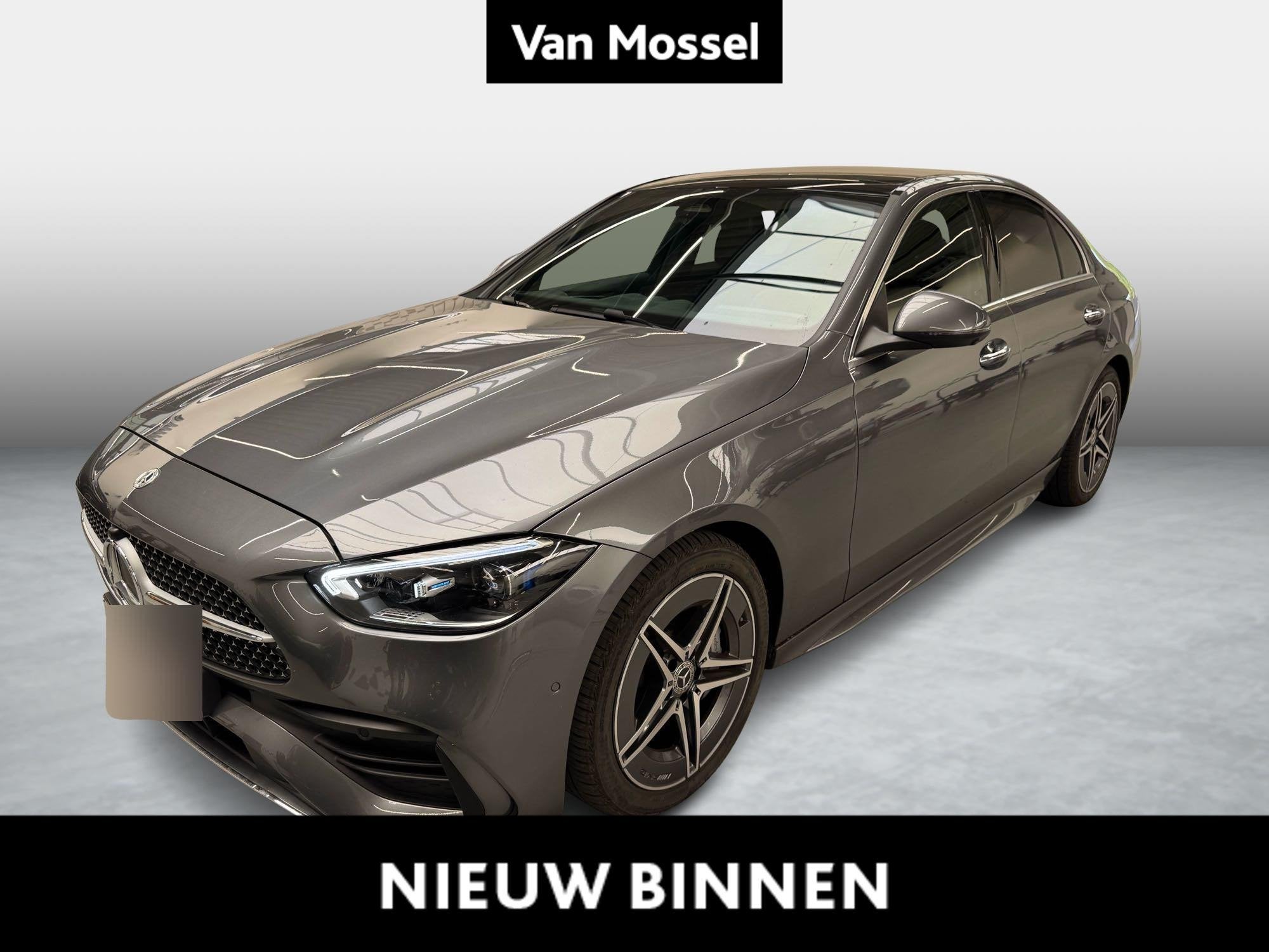 Mercedes-Benz C-Klasse 180 AMG Line Berline + DIGITAL LIGHT, Autos, Mercedes-Benz, Argent ou Gris, Achat, 1800 kg, Entreprise