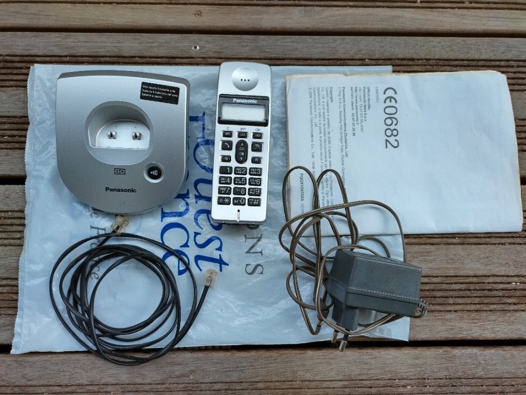 Draadloze telefoon voor thuis van Panasonic, Telecommunicatie, Ophalen of Verzenden, Gebruikt, 1 handset