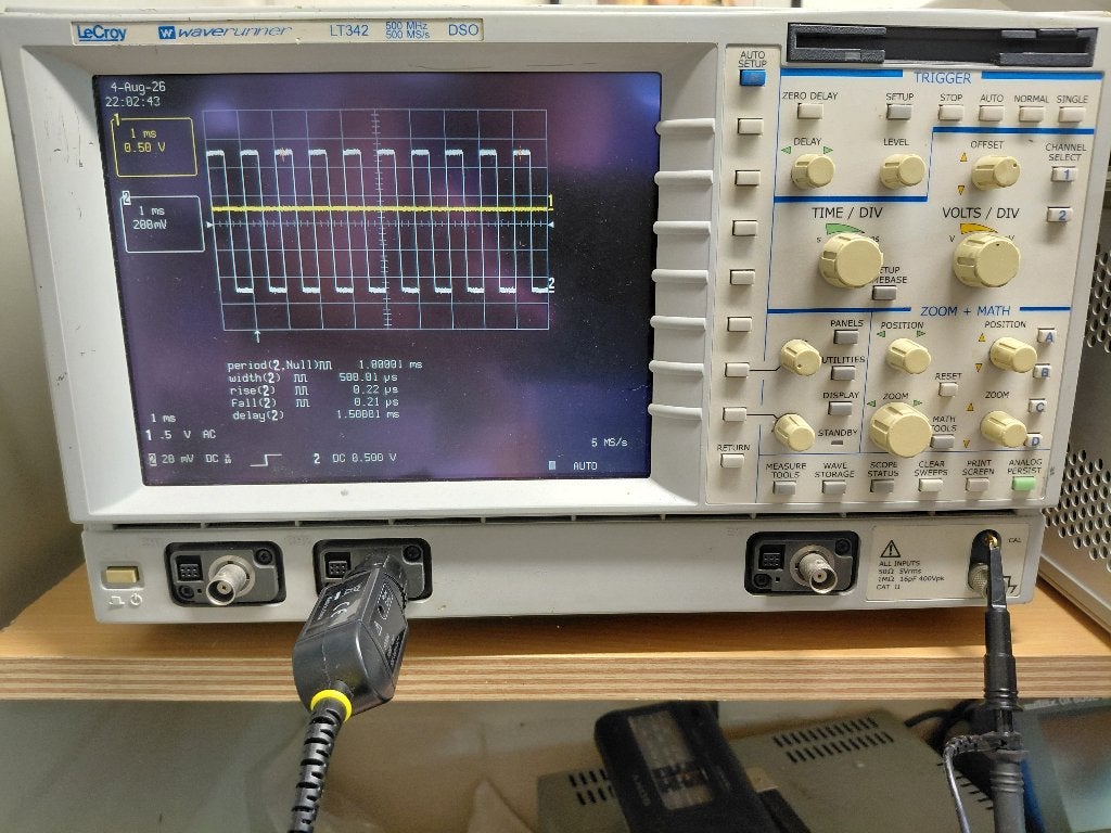 Oscilloscope Lecroy LT342, Enlèvement ou Envoi, Utilisé, Électricité