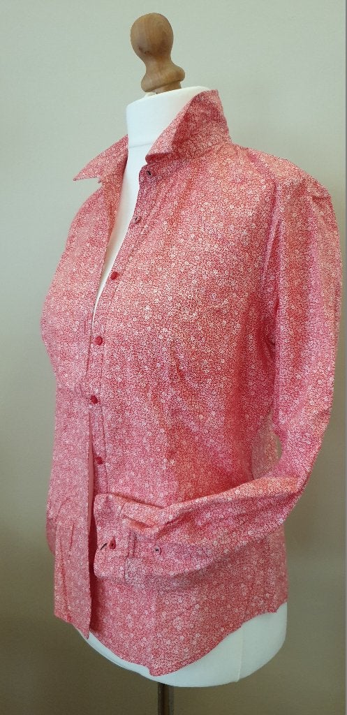 Lerros blouse - Maat 40, Kleding | Dames, Blouses en Tunieken, Zo goed als nieuw, Maat 38/40 (M), Rood, Ophalen of Verzenden