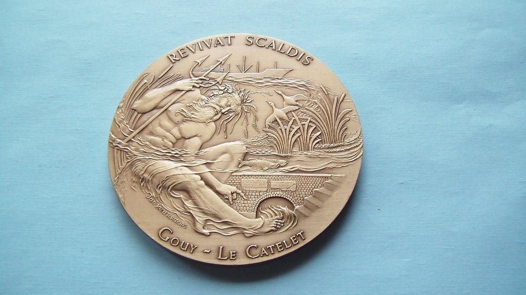grande mèdaille gouy le catelet 70 mm, Enlèvement