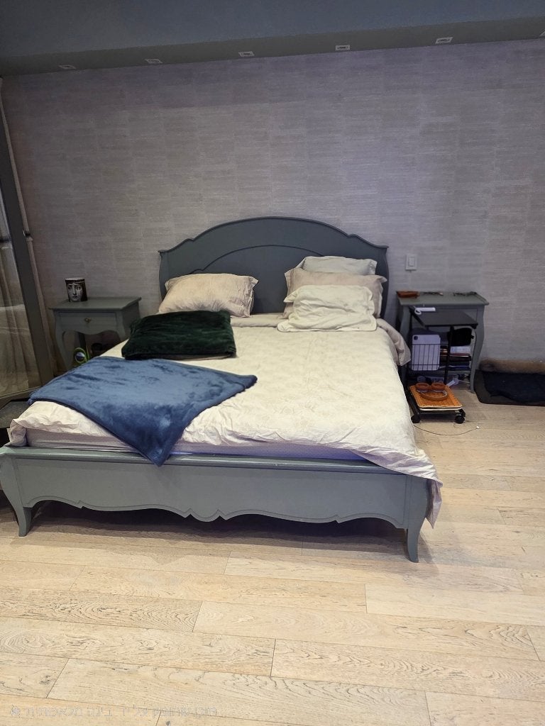 Roche Bobois bed 160x200 groen, Ophalen