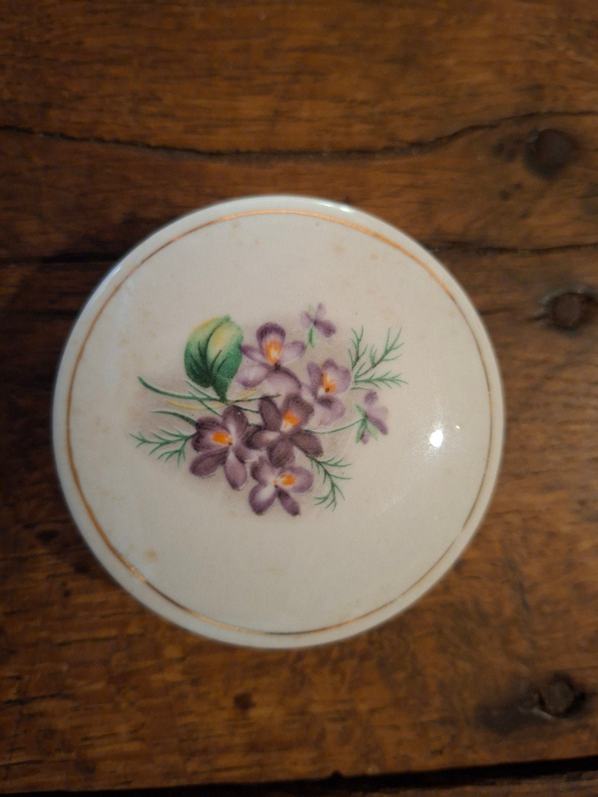 Pot à bijoux en porcelaine, Antiquités & Art, Enlèvement ou Envoi