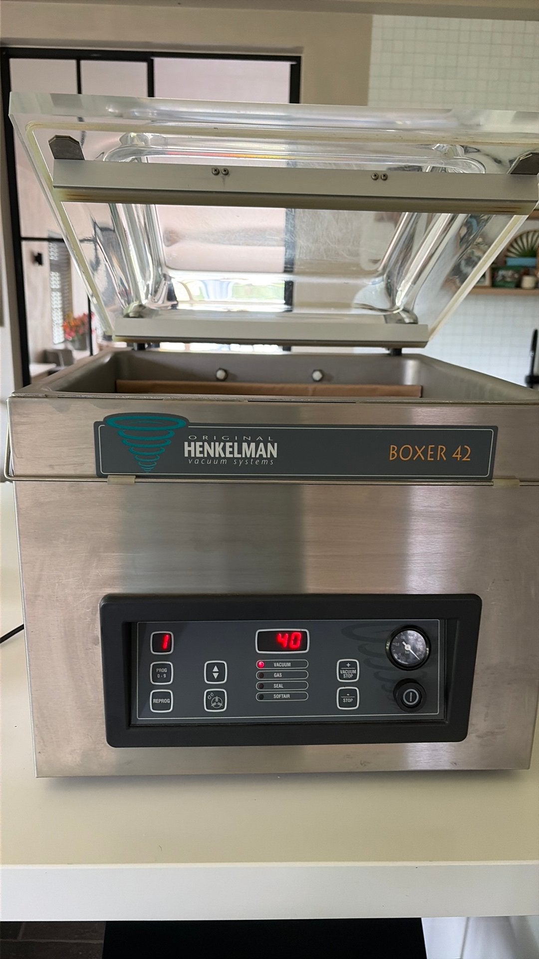 Henkelman boxer 42 vacuummachine, Ophalen, Gebruikt, Bakkerij en Slagerij