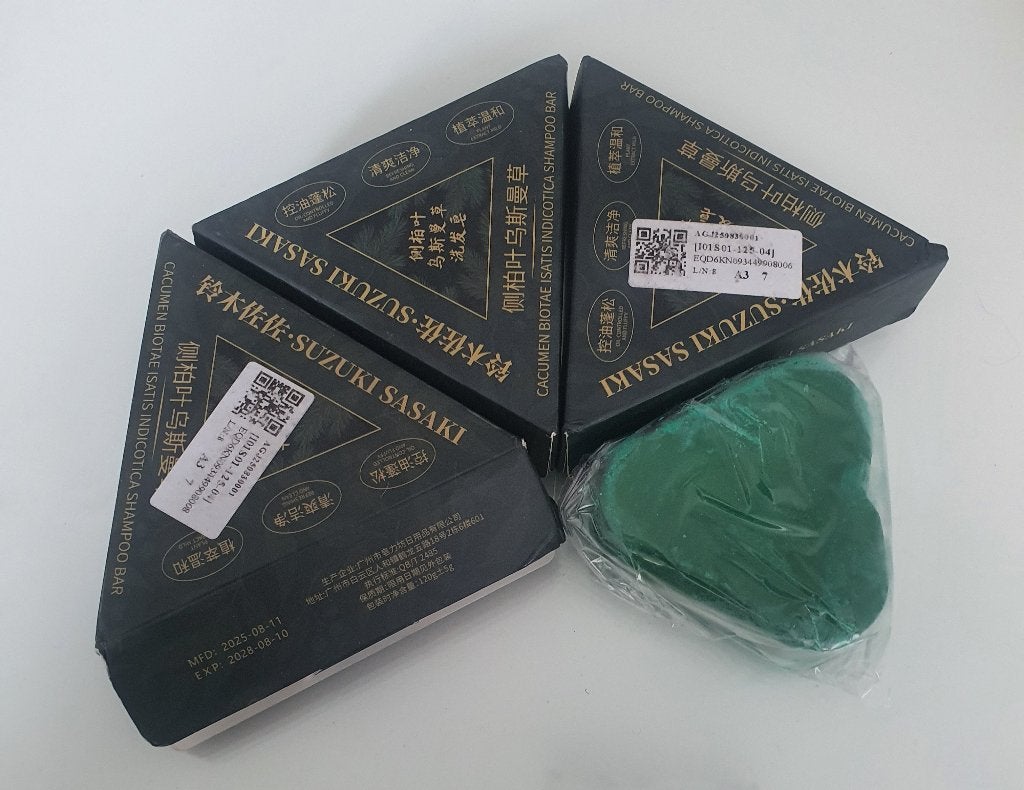 Nature triangle shampoo 3-stuks, Bijoux, Sacs & Beauté, Enlèvement ou Envoi, Neuf, Soin des cheveux ou Soin réparateur des cheveux