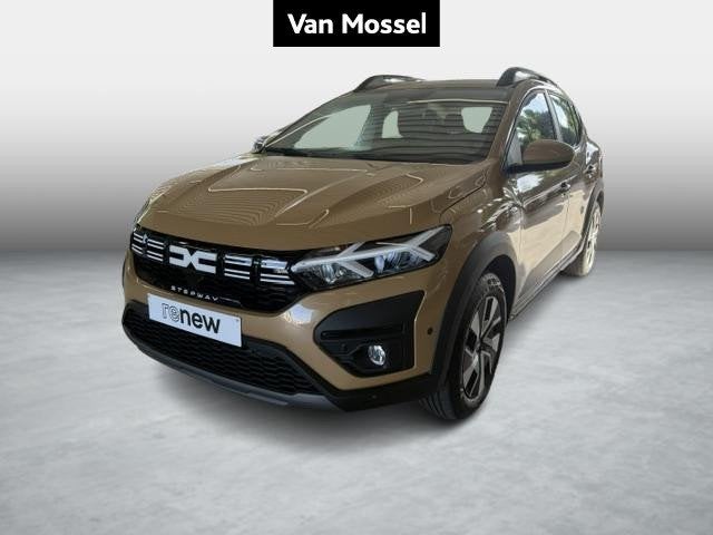 Dacia Sandero TCe 90 Stepway Expression, Auto's, Voorwielaandrijving, Stof, Gebruikt, 91 pk