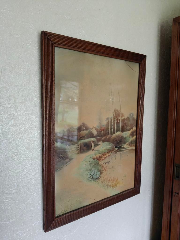 Aquarelliste George Oyston, Antiquités & Art, Enlèvement