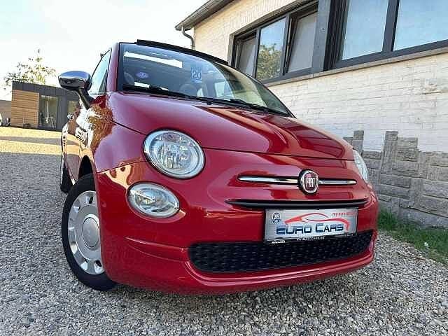 Fiat 500C 1.2i Pop (EU6d-TEMP) Pop SENSOR/BT/CLIM/OPEN-AIR, Auto's, 4 zetels, 50 kW, 110 g/km, Bedrijf