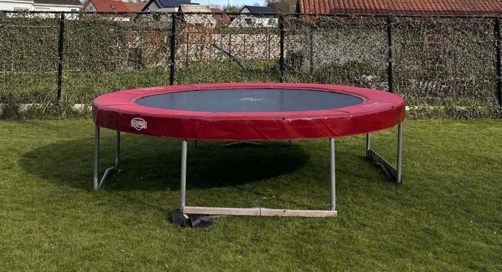 Trampoline Berg Elite 330cm, Ophalen, Zo goed als nieuw