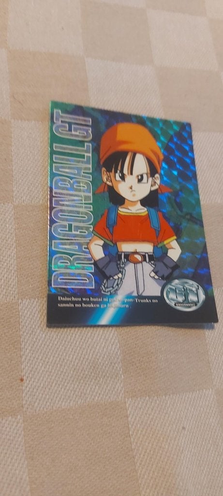 dragonball gt card glitter Japanse Pan fraai, Hobby en Vrije tijd, Ophalen of Verzenden, Nieuw, Losse kaart