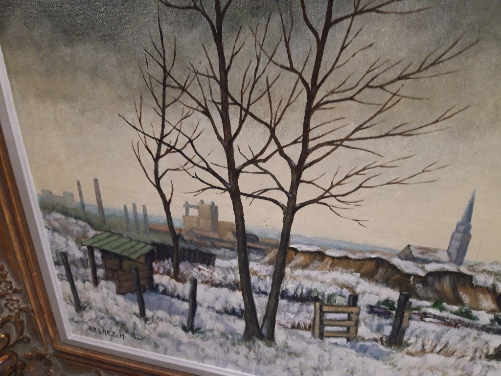 peinture ancienne, Antiquités & Art, Peinture à l'huile, Enlèvement, Toile, Nature morte