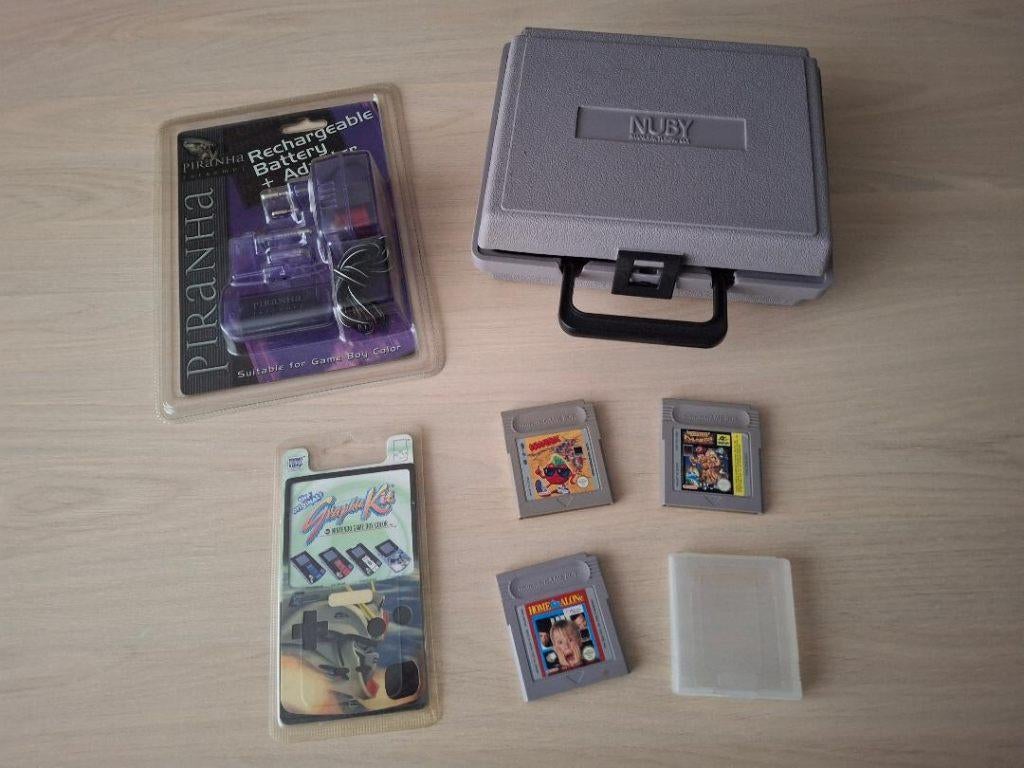 GameBoy / GameBoy Color Mega Pack + 3 games :, Games en Spelcomputers, Verzenden, Gebruikt, Overige modellen, Overige typen