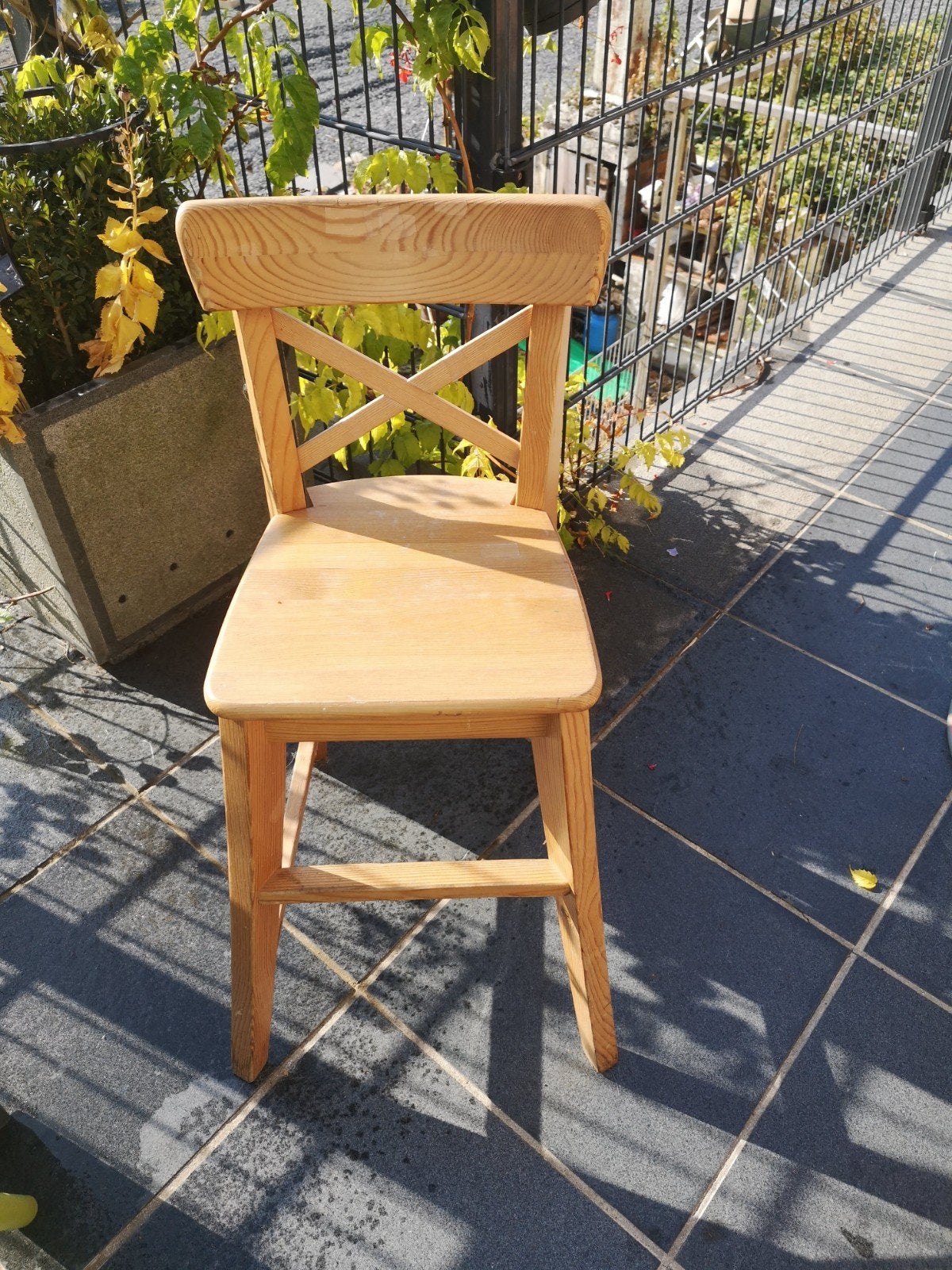 Ikea verhoogde kinderstoel hout 3 stuks, Kinderen en Baby's, Ophalen