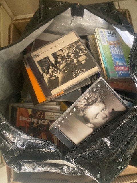 Lot CD's, Ophalen