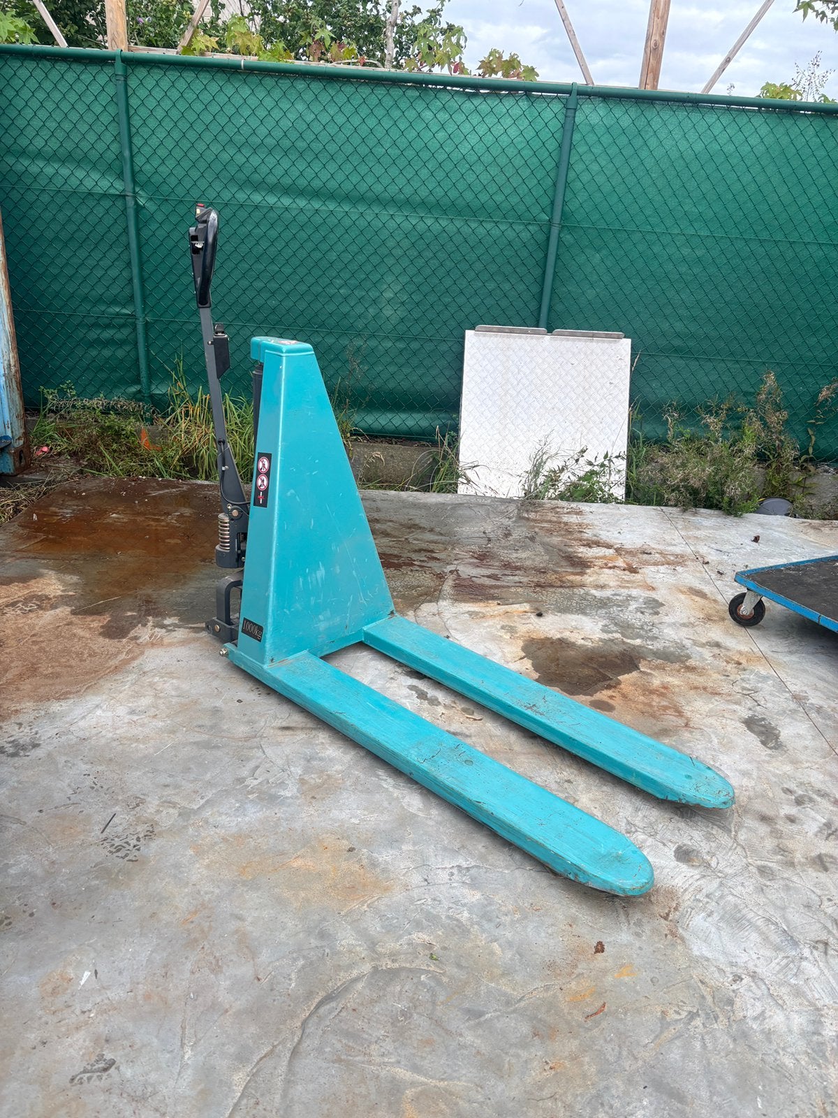 Elektrische transpallet max 1000kg, Enlèvement, Comme neuf