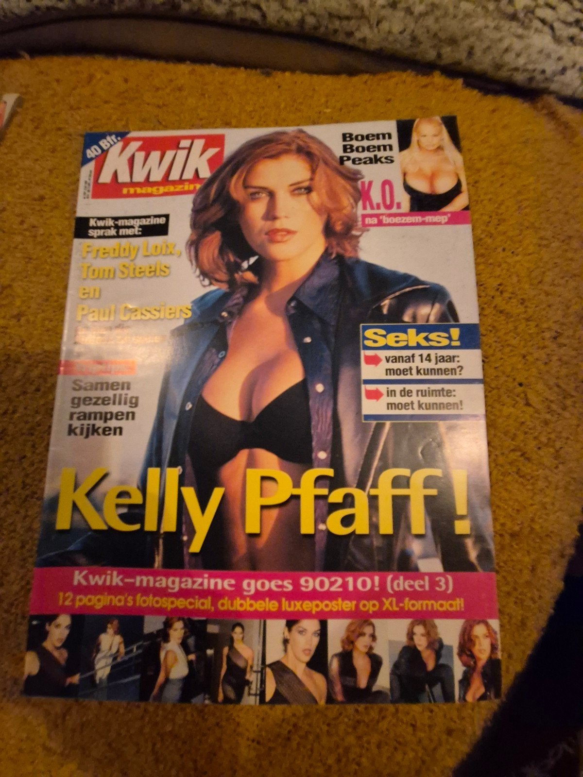 kwik magazine Kelly Pfaff, Livres, Envoi