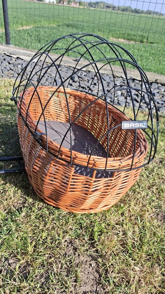 Panier à vélo pour chien, Ophalen, Nieuw, Fietsmand, Basil