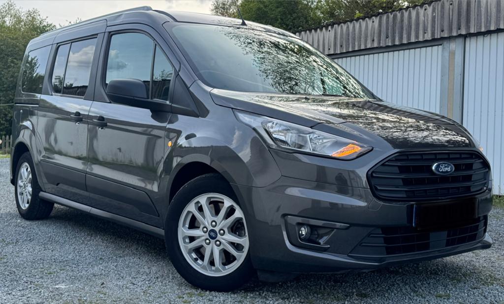 Ford Transit Connect 1.5 TDCi Trend // Boite auto // 7 place, Autos, Ford, Argent ou Gris, Euro 6, Entreprise, 7 places