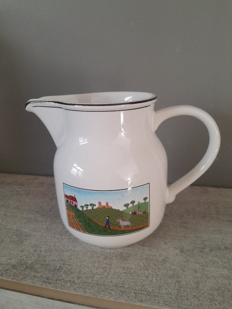 Villeroy Boch Naïf Grand Pot à lait N°2  TBE, Antiquités & Art, Enlèvement ou Envoi