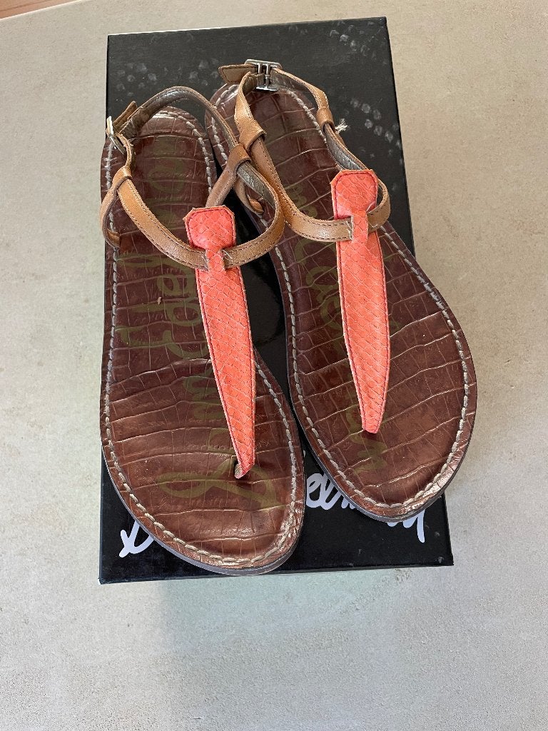 Sandaaltjes Sam Edelman maat 37, Overige kleuren, Sam Edelman, Gedragen, Sandalen of Muiltjes