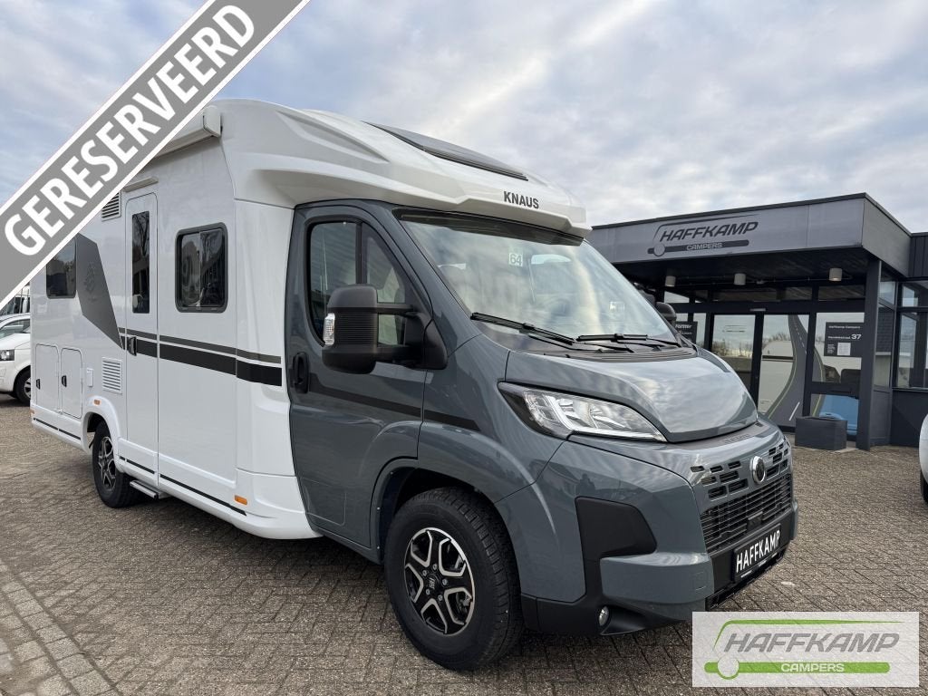 Knaus L!ve Wave 650 MF Live Wave Frans Bed, Bedrijf, Knaus, Half-integraal