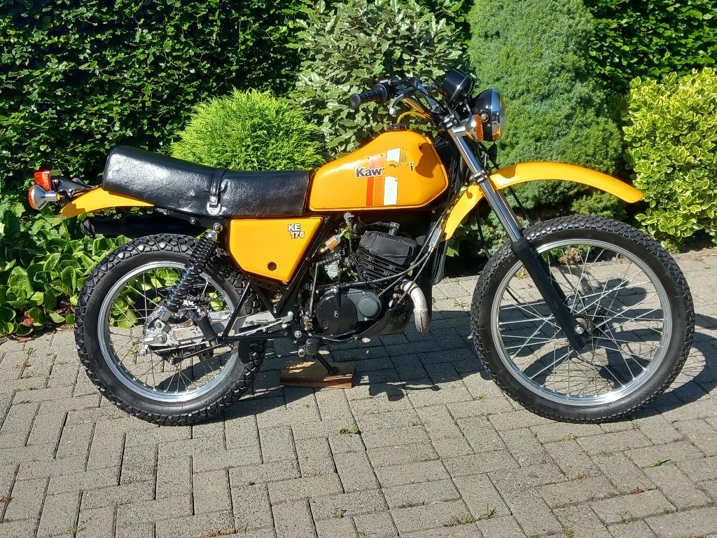 Kawasaki  KE 175 D, Motoren, Motoren | Oldtimers, 175 cc, Occasion, Enduro