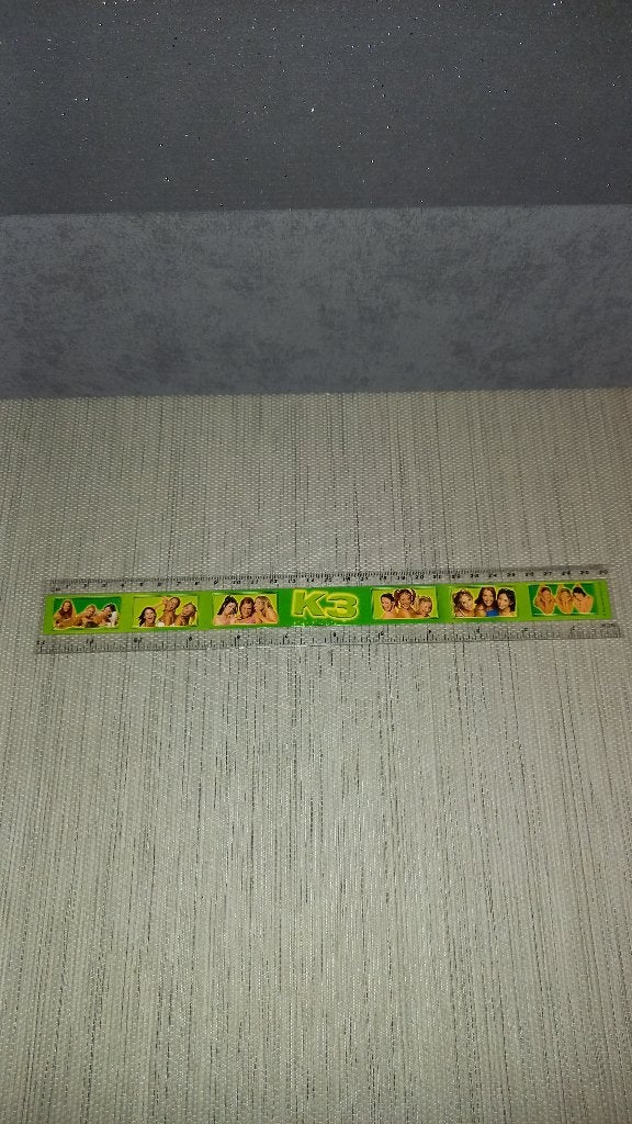 Vintage K3 Originals meetlat, Ophalen of Verzenden, Gebruikt, Gebruiksvoorwerp