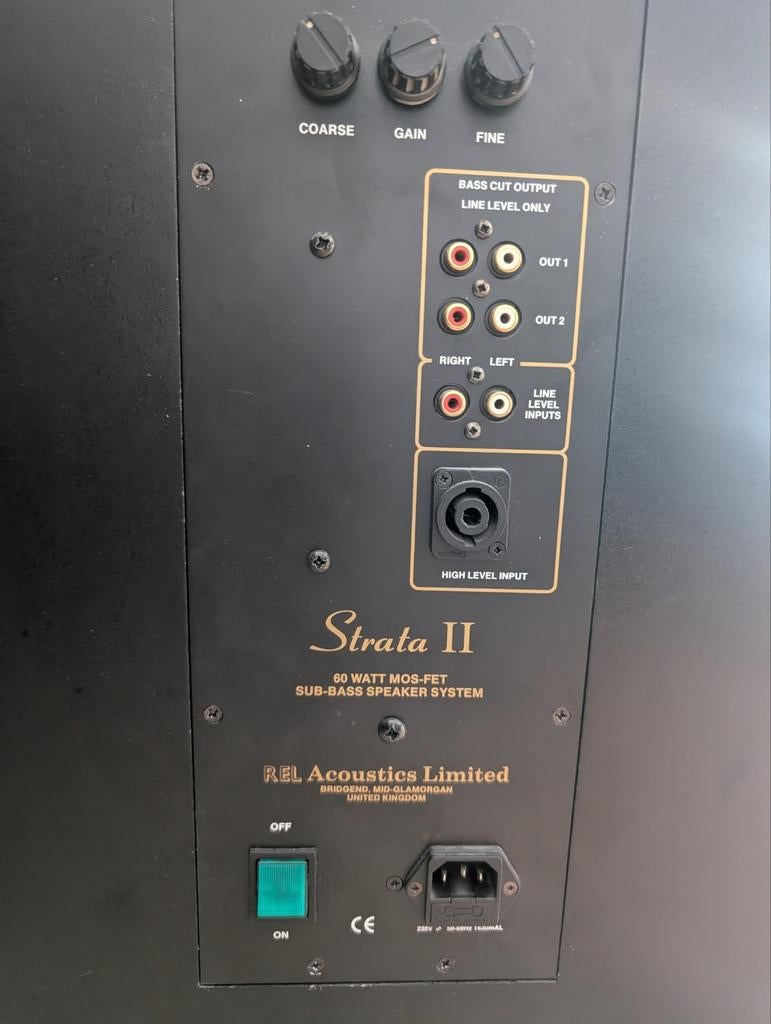 Caisson de basses REL Strata II