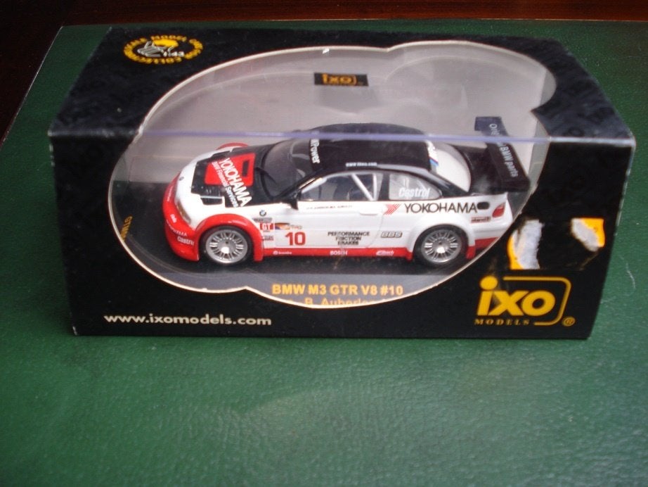 Miniatuurauto BMW M3 GTR V8, Ophalen of Verzenden, Nieuw, Auto