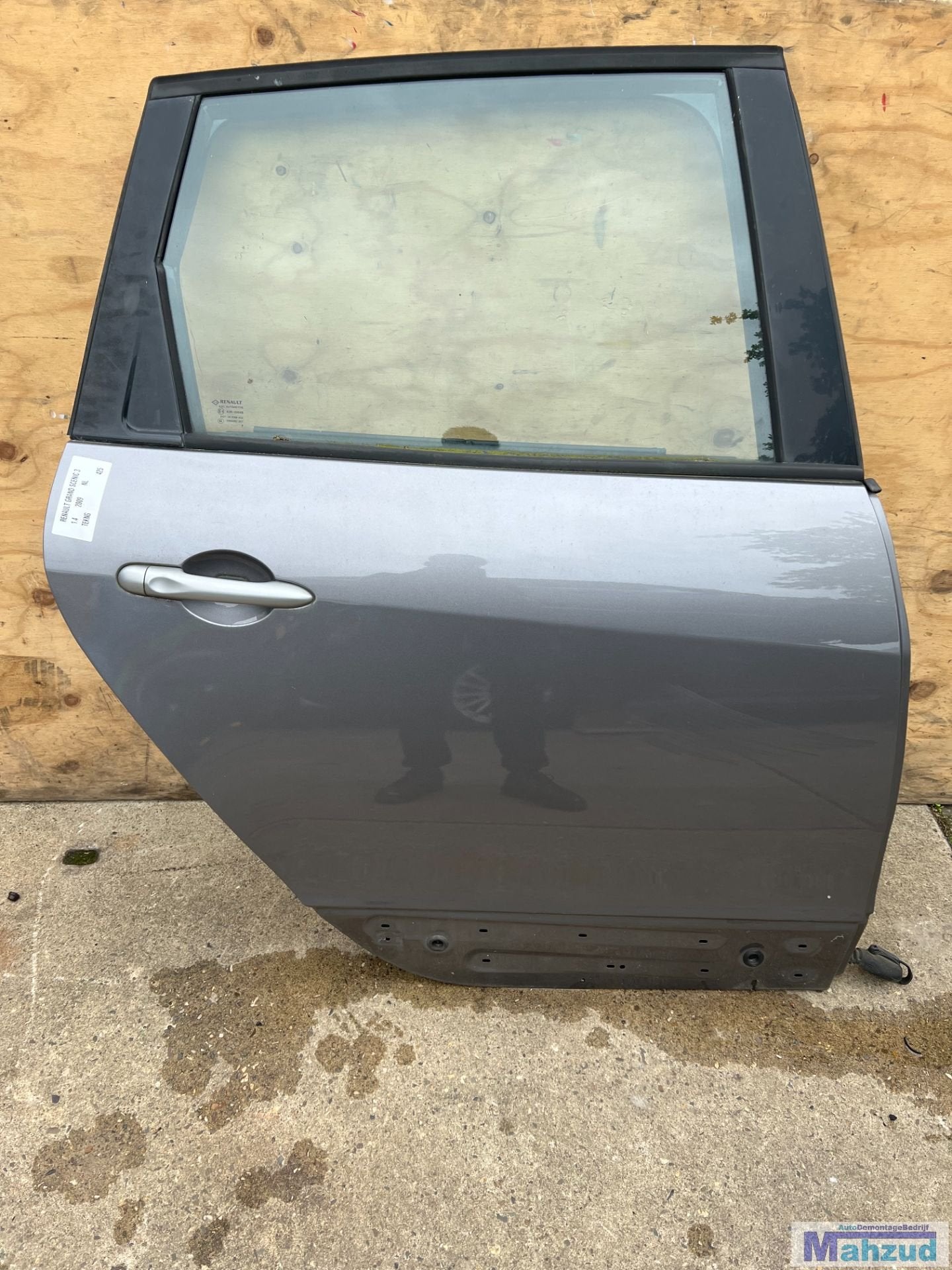 RENAULT GRAND SCENIC 3 GRIJS TEKNG rechts achter deur 2009-2, Auto-onderdelen, Renault Group, Gebruikt, Contact.group@renault.com