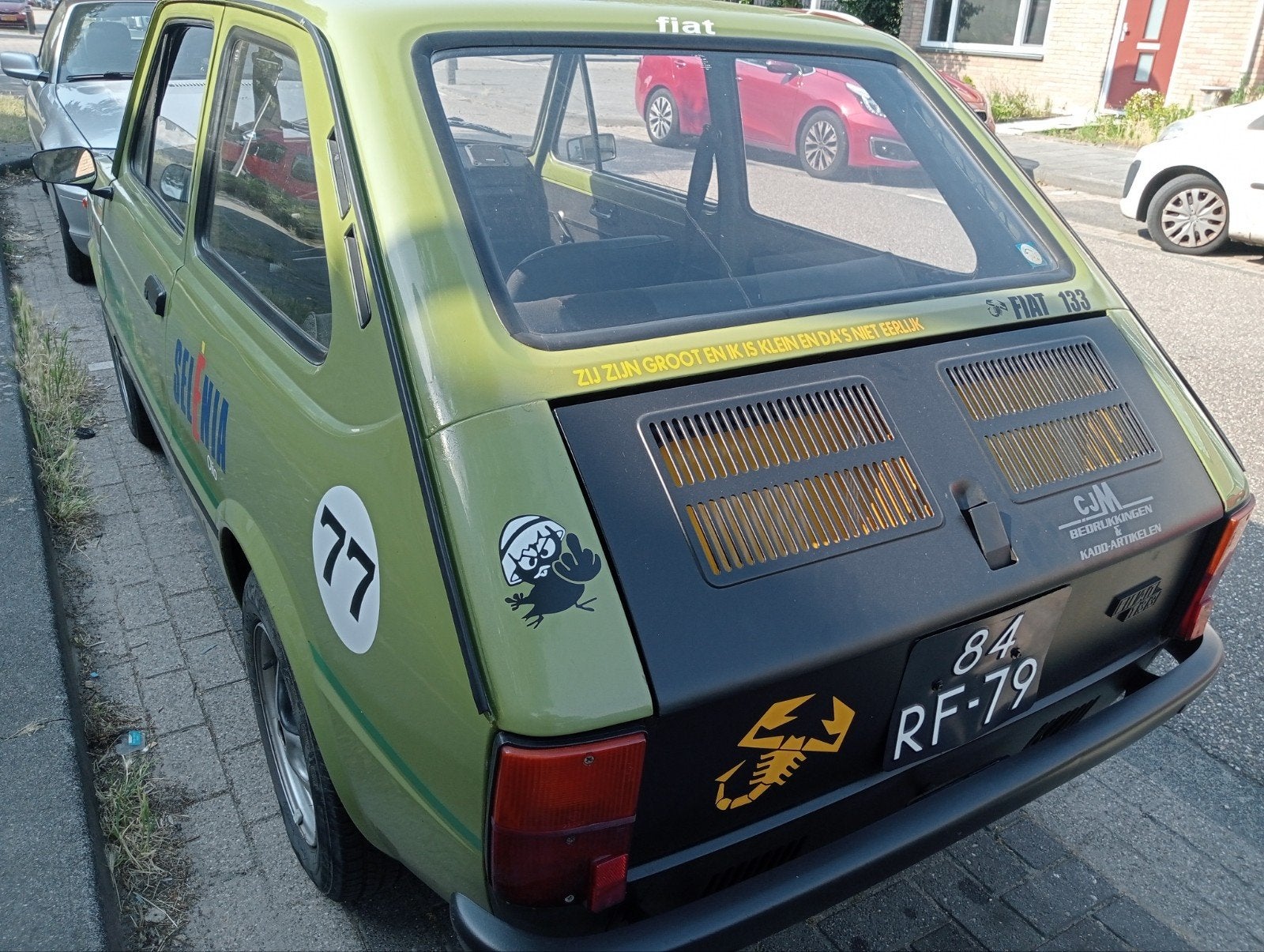 Fiat Seat 133 Wegenbelasting vrij Apk vrij., foto 6