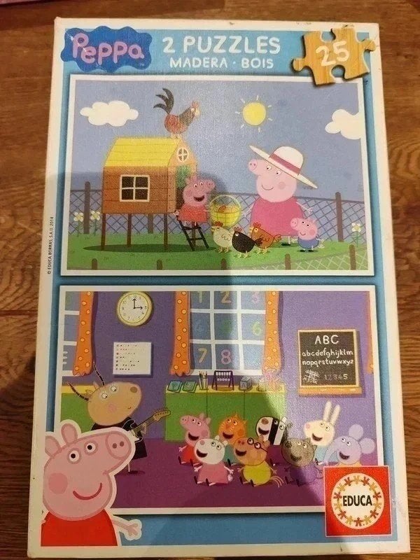 Puzzels peppa pig, Kinderen en Baby's, 2 tot 4 jaar, Gebruikt, 10 tot 50 stukjes, Ophalen of Verzenden