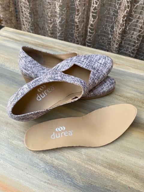 Durea grijs-wit pumps  41, Kleding | Dames, Durea, Pumps, Ophalen of Verzenden, Zo goed als nieuw
