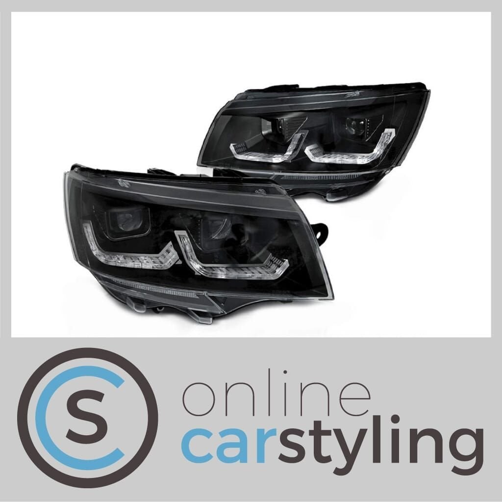 Koplampen VW Transporter T6.1 Lightbar Design Dynamic LED, Neuf, Volkswagen, -, -