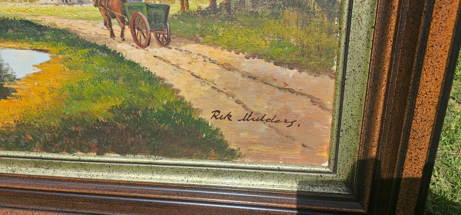 Prachtig schilderij., Enlèvement