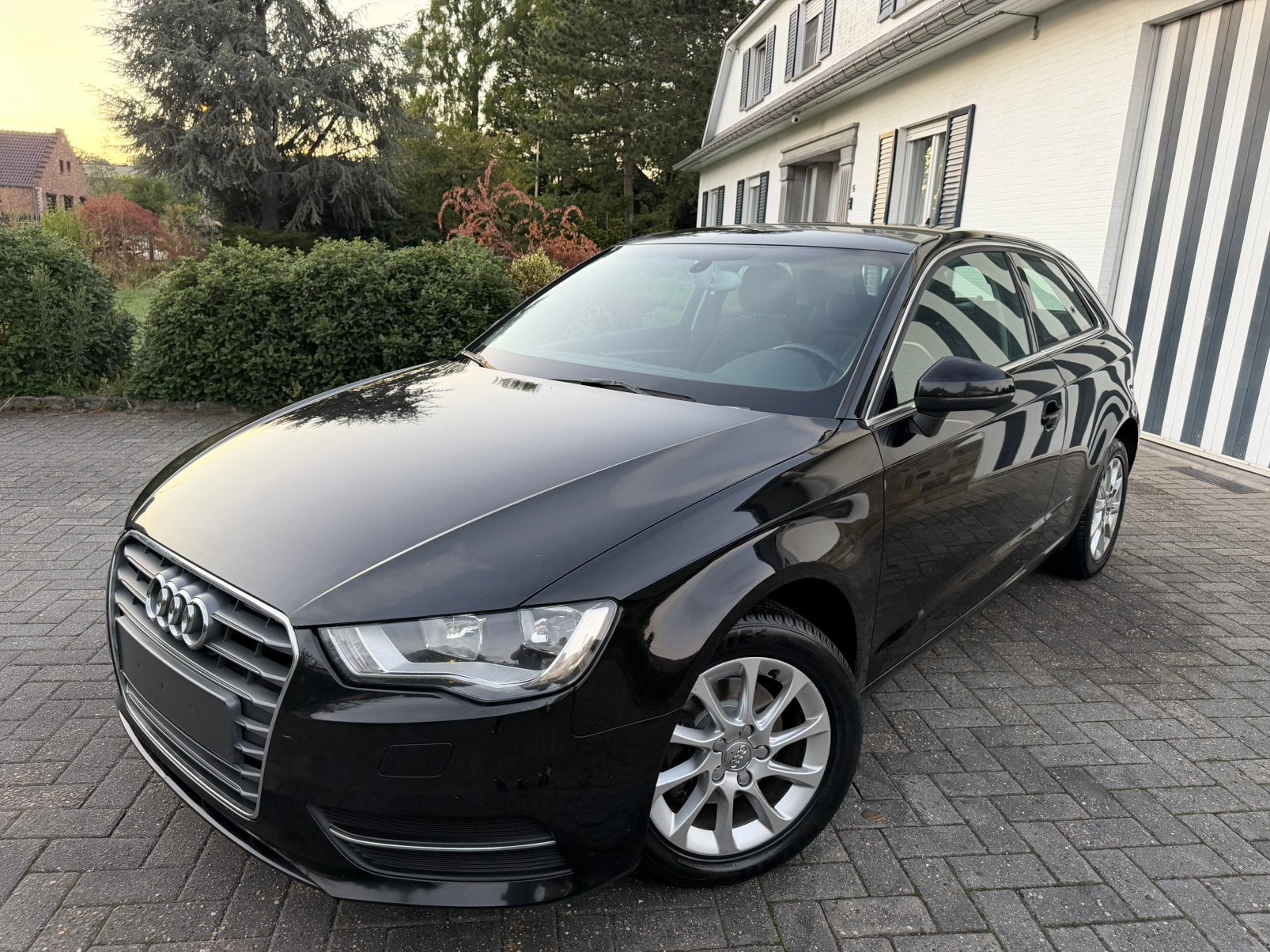 Audi A3 Sportback -Homologuée-Entretien majeur-Parfait état!, Autos, Euro 6, Entreprise, Noir, 99 g/km