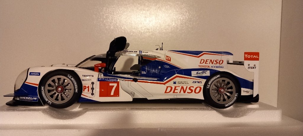 1/18 Toyota TS040 Hybrid #7 Le Mans 2014 Autoart, Hobby & Loisirs créatifs, Voitures miniatures | 1:18, Enlèvement ou Envoi, Neuf