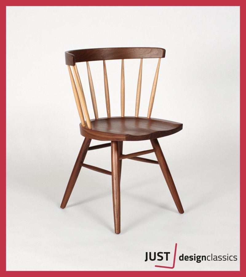 Knoll Nakashima Straight-Back Chair (voorraad: 16) NIEUW, Huis en Inrichting, Ophalen, Nieuw